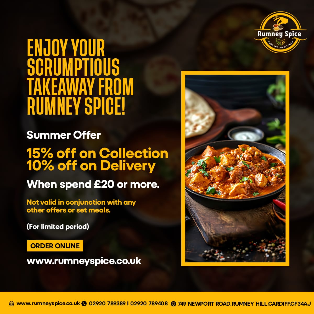 Rumney spice special offer